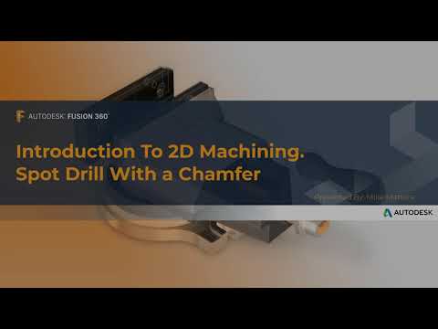 Видео: Fusion 360 Cam  Урок 11  Основы Фрезерования  Засверловка Отверстий