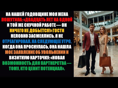 Видео: Жена пошутила: «Двадцать лет на одной и той же работе — он никогда ничего не добьется!» — проснулась