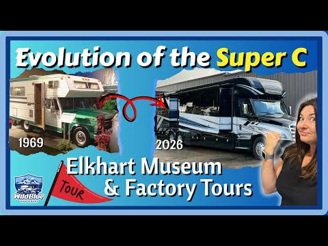 Видео: Исследуем Элкхарт: туры по заводу Super C, Зал славы автодомов и модернизация автодомов!