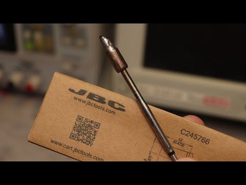 Видео: Оригинальные  картриджи JBC Aliexpress?