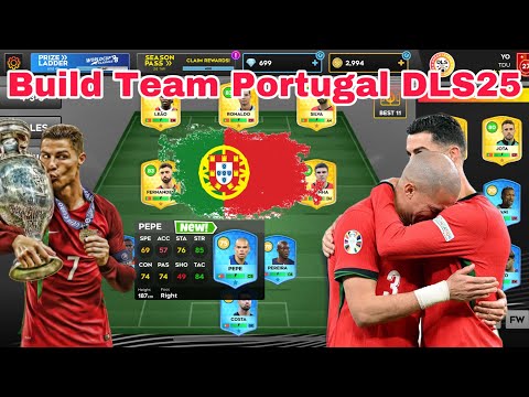 Видео: Сборка команды Португалия🇵🇹 DLS25