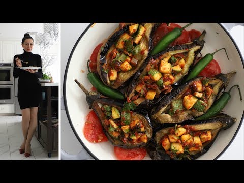 Видео: Мои Фирменные Фаршированные Баклажаны - Постное Меню - Рецепт от Эгине - Heghineh Cooking Show