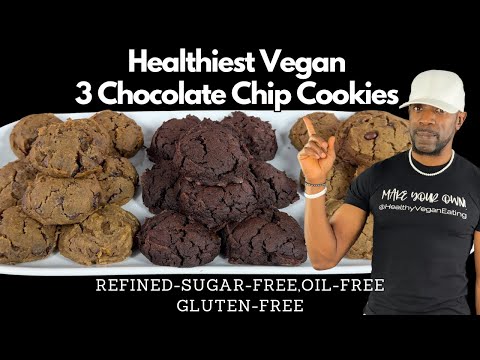 Видео: Самое полезное печенье с шоколадной крошкой WFPB, без масла, без рафинированного сахара, без глютена