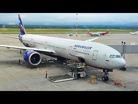 Видео: Boeing 777-300ER "Аэрофлот" Перелёт Владивосток- Москва. Класс "Комфорт".