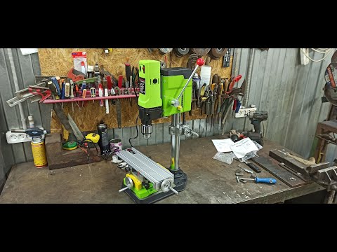 Видео: сверлильно-фрезерный станок ALLSOME BG-5157 из китая (РАСПАКОВКА) #Фсёпро100