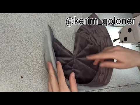 Видео: Тақия тігу  ұлттық бас киім синтепонсызда тіксе болады такия