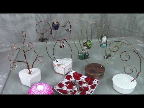 Видео: Подставка для колец  Сувениры ручной работы  ХоббиМаркет