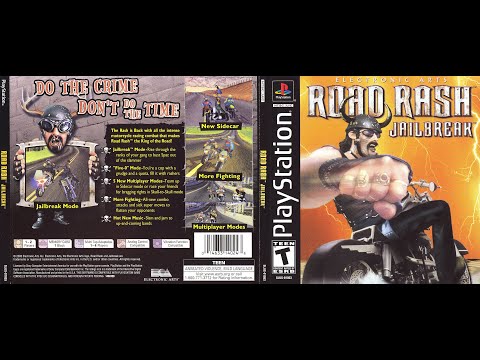 Видео: PS1 - стрим. Road Rash: Jailbreak. Часть 3.