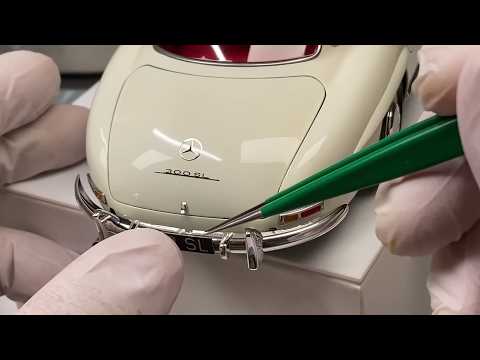 Видео: Мужчина Построил КЛАССИЧЕСКИЙ Mercedes-Benz в Миниатюре за 5 Месяцев | 300SL GULLWING от @A4Garage