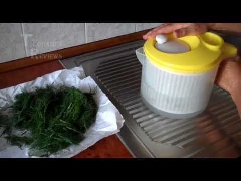 Видео: Центрифуга для зелени в действии.