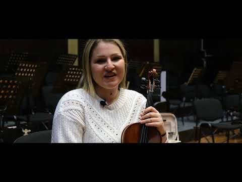 Видео: Симфониета Видин - Видеоурок по цигулка - втора част