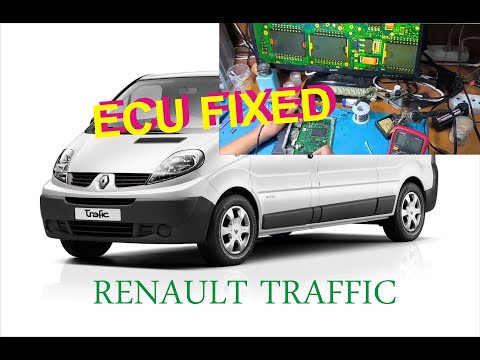 Видео: Ремонт ЭБУ Рено траффик.