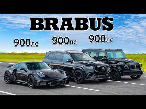 Видео: Кто победит в заезде: Brabus 900 Rocket R или же AMG с 900 л.с?