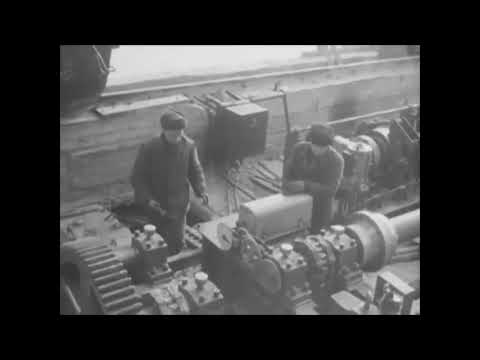 Видео: Строительство Дубоссарской ГЭС 1950-1955гг.