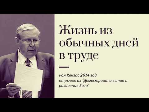Видео: Жизнь из обычных дней  в труде (2014) Рон Кенгас