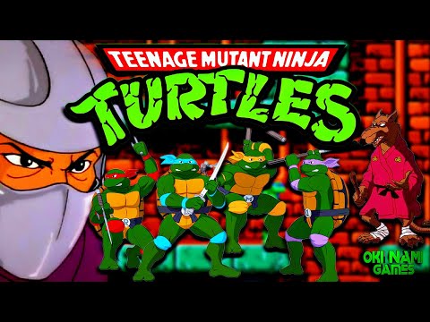 Видео: Teenage Mutant Ninja Turtles Без Потери Жизни (Famicom/Dendy/NES)  #черепашкининдзя