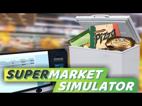 Видео: Новая морозная лицензия | Supermarket Simulator # 27
