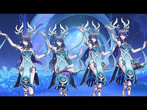 Видео: Я добился мира во всем мире с помощью 4 Лаум | Genshin Impact