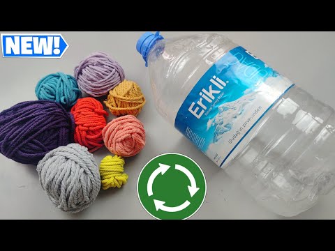 Видео: Посмотрите, что я сделал из 5-литровой пластиковой бутылки и бросаемых ниток