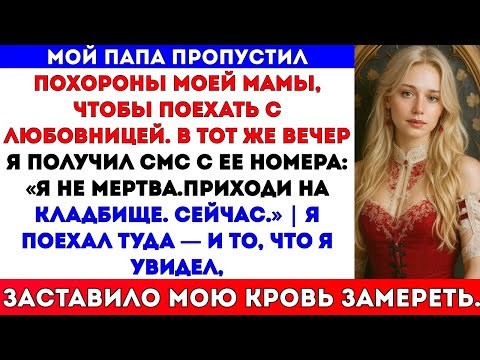 Видео: Мой папа пропустил похороны мамы, чтобы поехать с любовницей — но то, что произошло той ночью…