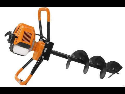 Видео: Китайский бензобур Сarver ag-52/000