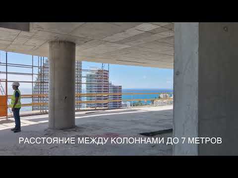 Видео: Пост-натяжение монолитных перекрытий - экономия до 40%