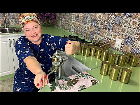 Видео: ТУШЕНКА ГОСТ В ЖЕСТЯНЫХ БАНКАХ! ЗАКАТОЧНАЯ МАШИНКА САМАЯ ЛУЧШАЯ!