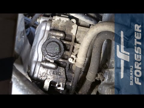 Видео: Замена заглушки распредвала Subaru Forester