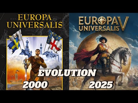 Видео: Evolution of Europa Universalis Games (2000-2025) , The First 5 Minutes of Each Game [4К 60FPS]