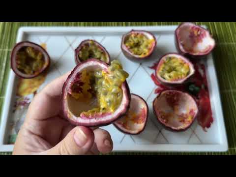 Видео: ASMR EATING ЕМ МАРАКУЙЮ АСМР ВИДЕО ШЕПОТ