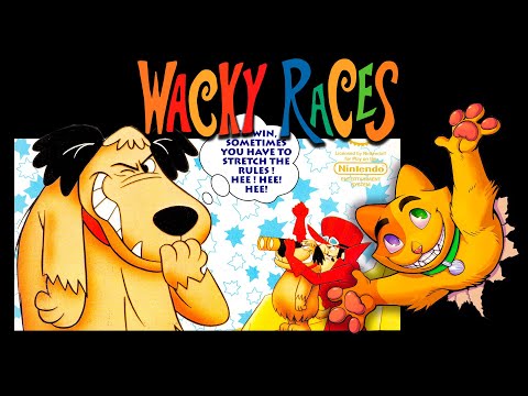 Видео: Wacky Races + Rockin' Kats (NES, Dendy, Famicom) | Лохматое ретро