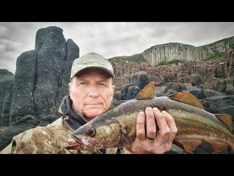 Видео: Стаффин, остров Скай, Шотландия – ловля минтая – Морская рыбалка в Великобритании
