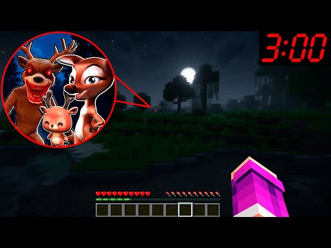 Видео: Я НАШЕЛ СЕМЬЮ ОЛЕНЯ ИЗ 99 НОЧЕЙ В ЛЕСУ В МАЙНКРАФТ!