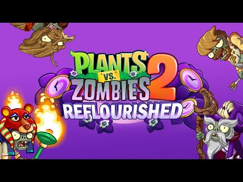 Видео: Андромалик пробует Plants vs Zombies 2: Reflourished Mod на Эмуляторе Bluestacks (PC)