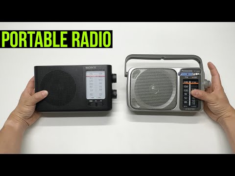 Видео: Сравнение двух отличных AM/FM-радио: Sony ICF-19 и Panasonic RF-2400D