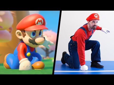 Видео: Трюки из Super MARIO в реальной жизни