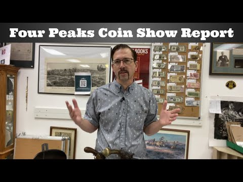Видео: Отчёт осенней выставки монет Four Peaks Coin Club — Фонтейн-Хиллз, Аризона — октябрь 2025 г.