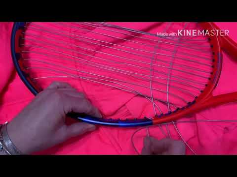 Видео: 🎾Как перетянуть теннисную ракетку 🎾