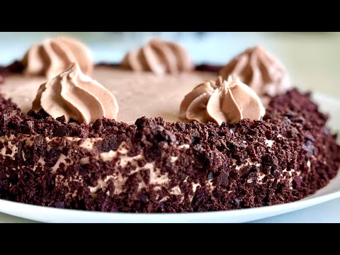 Видео: Шоколадный торт на Рождество! БЕЗ пшеничной муки, БЕЗ сахара, БЕЗ масла! С НИЗКИМ СОДЕРЖАНИЕМ УГЛЕВО