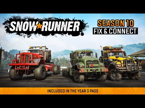 Видео: Snowrunner (10 сезон) ► Unlock вторую локу (стрим)