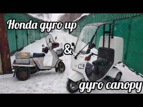 Видео: Обзор Honda gyro up & honda gyro canopy