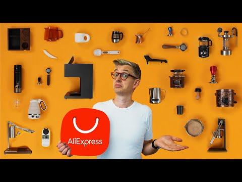 Видео: Обзор моего заказа кофейного оборудования с AliExpress