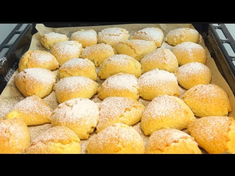 Видео: К Чаю в Магазине не Покупаю!Эти печенки тают во рту!Легкое Печенье с Творожной Начинкой за Минуты!