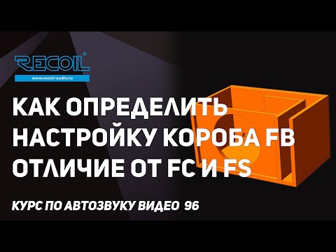 Видео: Как просто определить настройку короба ФИ (Fb) и почему она отличается от Fc и Fs.