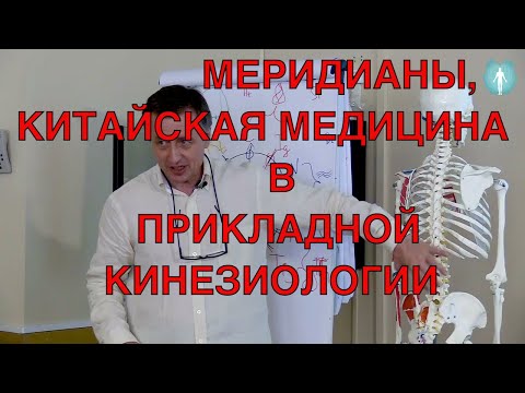 Видео: Меридианы в прикладной кинезиологии. Китайская медицина и прикладная кинезиология. Продолжение. ИКПК