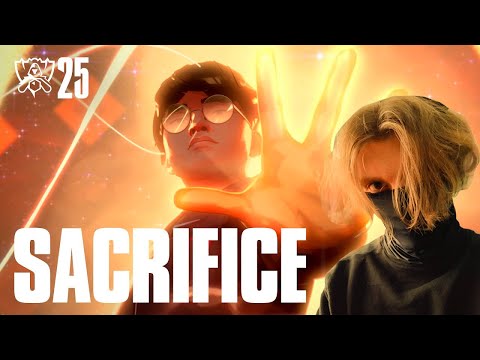 Видео: РЕАКЦИЯ НА Sacrifice — G.E.M.(鄧紫棋)(официальное музыкальное видео) | Гимн ЧМ-2025 — League of Legends