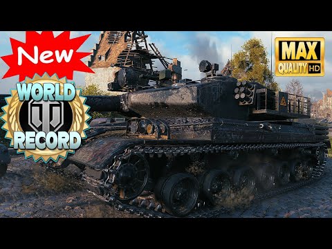Видео: Новый мировой рекорд по урону BZ-75 - World of Tanks