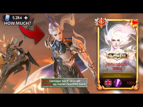 Видео: НОВЫЙ БЕЗУПРЕЧНЫЙ ОБЛИК ОТ KAIZER «DIVINE INJUSTICE» НАКОНЕЦ-ТО ВЫШЕЛ!! СКОЛЬКО ОН СТОИТ? | HOK