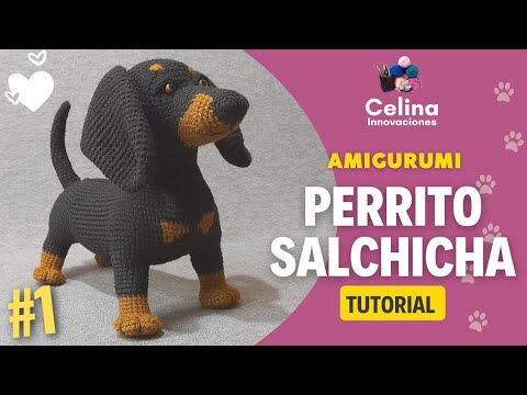 Видео: СОБАКА-СОБАКА АМИГУРУМИ/ Урок 1 часть шаг за шагом - Celina Innovations вязание крючком