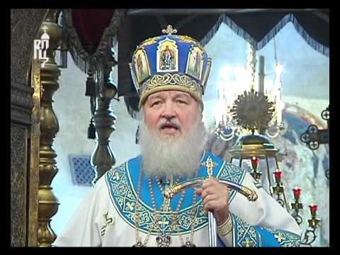 Видео: Проповедь Патриарха в праздник Успения Богородицы